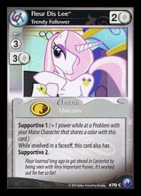 my little pony canterlot nights fleur dis lee trendy follower