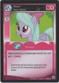 my little pony premiere flitter ribbon wielder