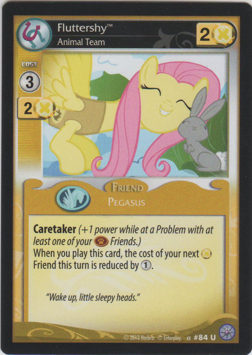 Fluttershy, Animal Team