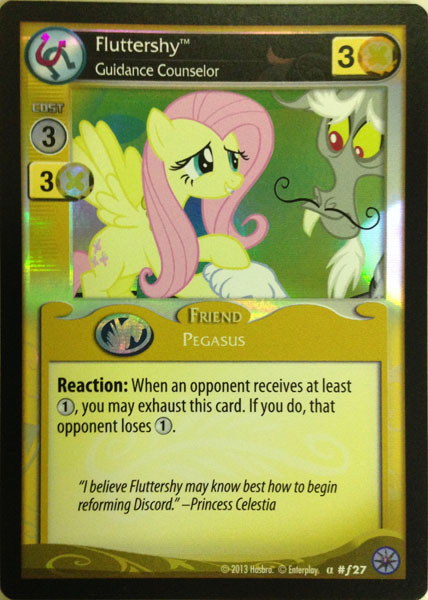 Fluttershy, Guidance Counselor (FOIL)