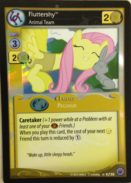 Fluttershy, Animal Team (FOIL)