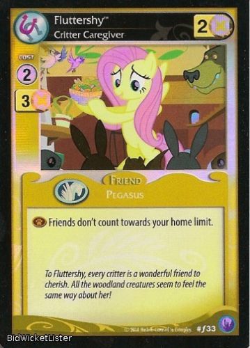 Fluttershy, Critter Caregiver (FOIL)