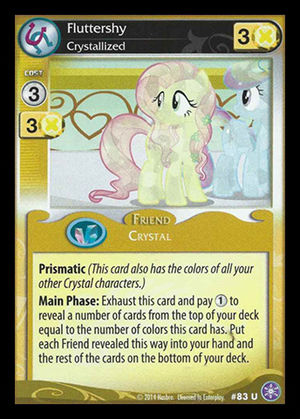 Fluttershy, Crystallized (FOIL)