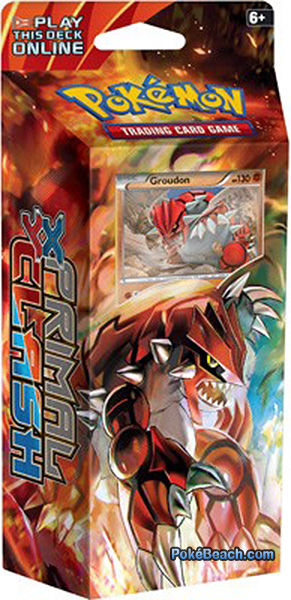 XY Primal Clash Groudon Theme Deck