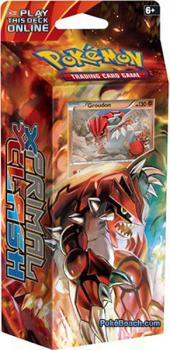 pokemon pokemon theme decks xy primal clash groudon theme deck