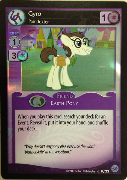 Gyro, Poindexter (FOIL)