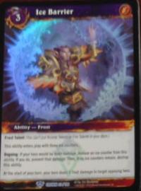 warcraft tcg foil and promo cards ice barrier foil