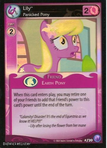 Lily, Panicked Pony (FOIL)