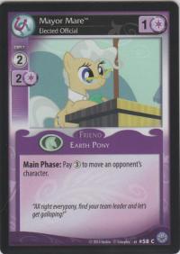 my little pony premiere mayor mare elected official