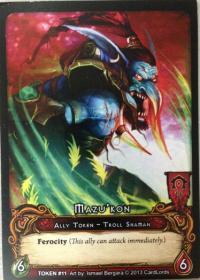 warcraft tcg tokens mazu kon token