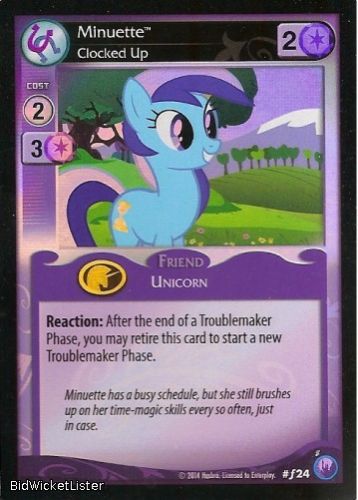 Minuette, Clocked Up (FOIL)