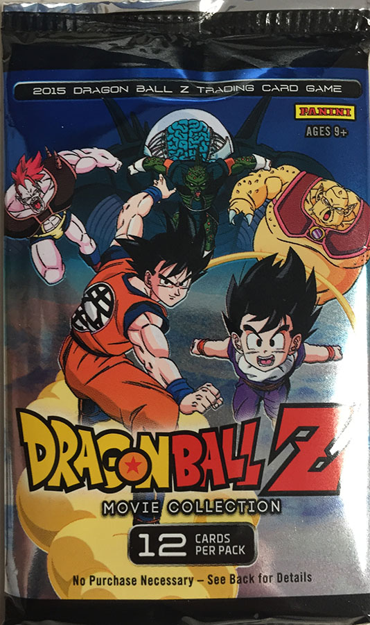DBZ Panini Movie Collection Booster Pack