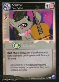 my little pony canterlot nights octavia star cellist foil