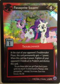 my little pony premiere parasprite swarm foil