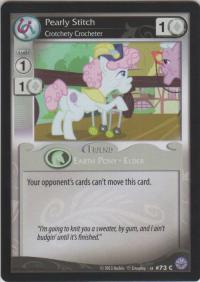 my little pony premiere pearly stitch crotchety crocheter