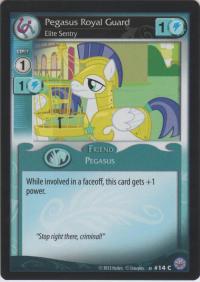 my little pony premiere pegasus royal guard elite sentry