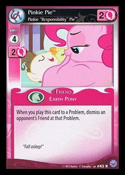 Pinkie Pie, Responsibility Pie