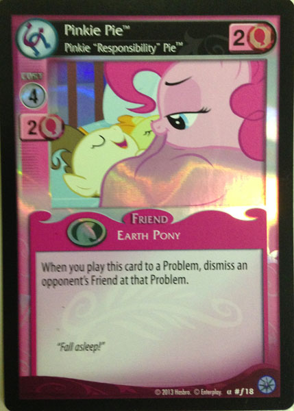 Pinkie Pie, Responsibility Pie (FOIL)