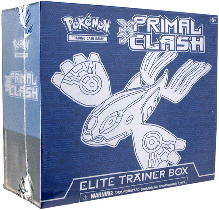 XY Primal Clash Kyogre Elite Trainer Box