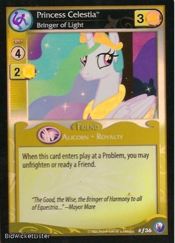 Princess Celestia, Bringer of Light (FOIL)