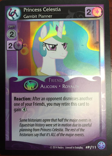 Princess Celestia, Gambit Planner Pf11