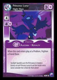 my little pony canterlot nights princess luna night mare