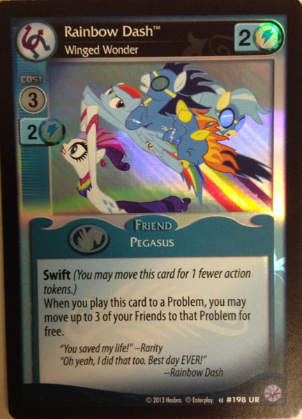 Rainbow Dash, Winged Wonder (FOIL)