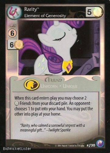 Rarity, Element of Generosity (FOIL)