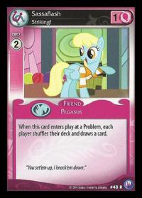 my little pony canterlot nights sassaflash striking
