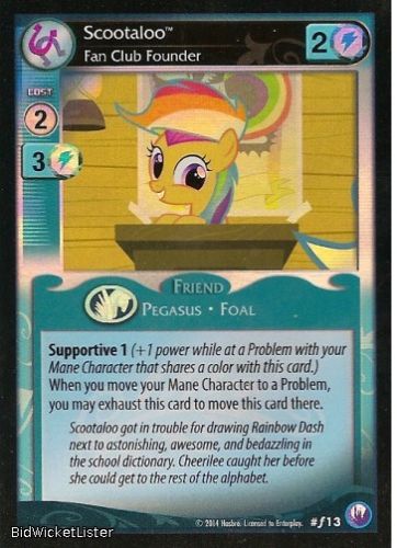 Scootaloo, Fan Club Founder (FOIL)