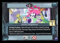 my little pony canterlot nights social obligations