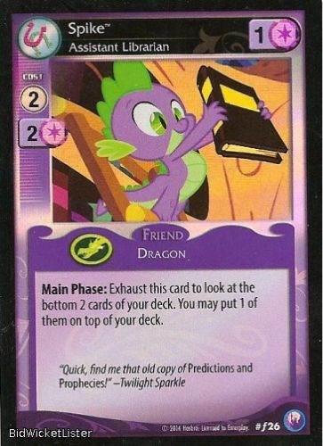 Spike, Assistant Librarian (FOIL)