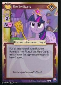 my little pony canterlot nights the twilicane foil