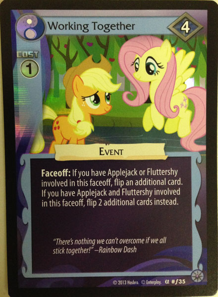 Working Together (FOIL)