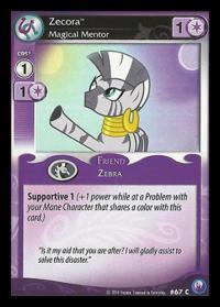 my little pony canterlot nights zecora magical mentor